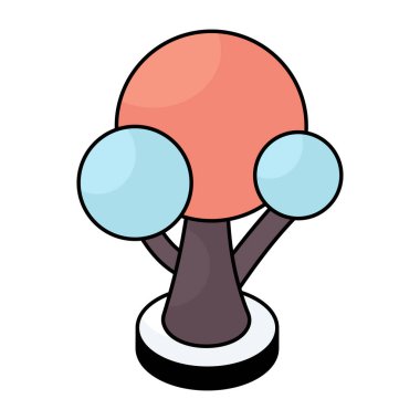 Mükemmel bir ağaç tasarım simgesi