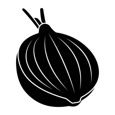 Modern soğan tasarımı simgesi