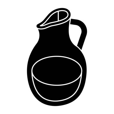 Meyve suyunun modern tasarım ikonu