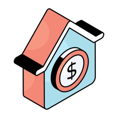 Para evinin mükemmel tasarım simgesi