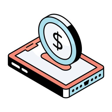 Çevrimiçi kaydetmenin moda tasarım simgesi