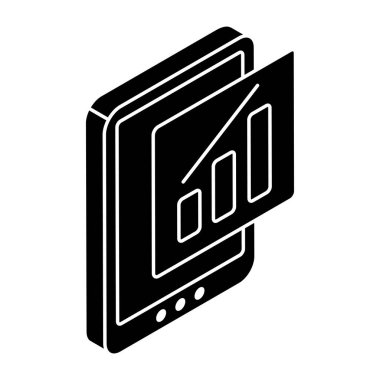 Mobil grafiğin mükemmel tasarım simgesi