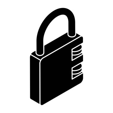 Kilidin renkli tasarım simgesi