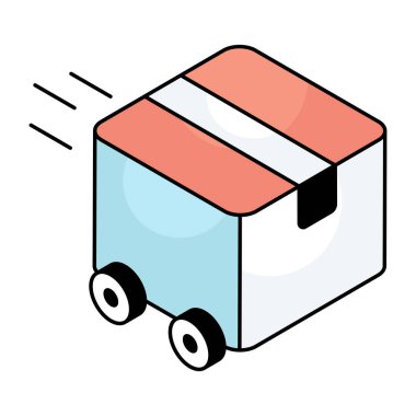 Paketin düzenlenebilir tasarım simgesi 