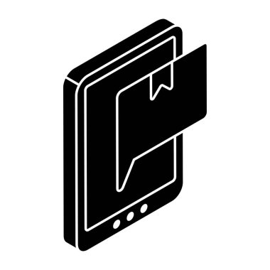 Mobil paketin mükemmel tasarım simgesi