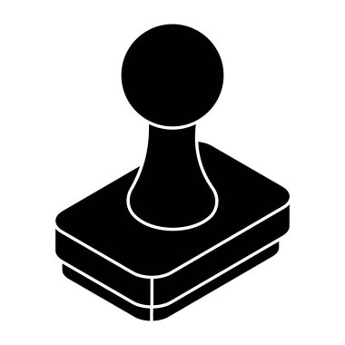 A unique design icon of stamp