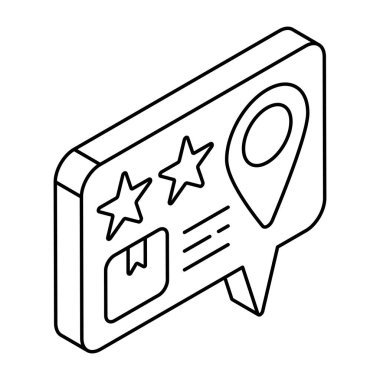 Modern design icon of parcel tracking 