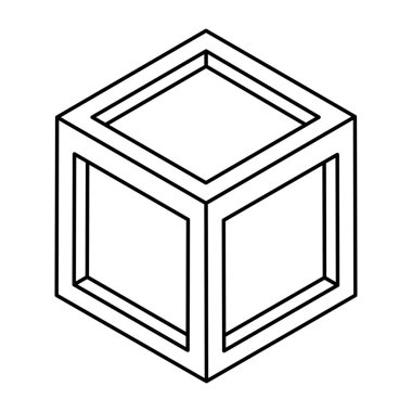 Düzenlenebilir bir karton tasarım simgesi