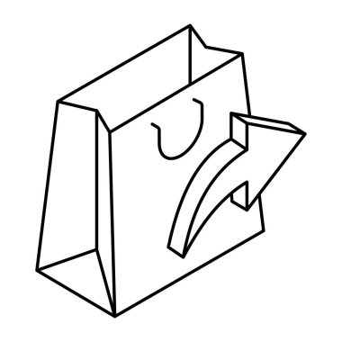 Parcel return vector icons