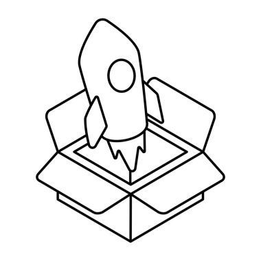 Ürün tanıtımının düzenlenebilir tasarım simgesi 