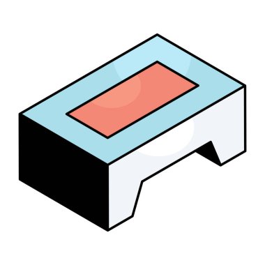 Ağırlık ölçeğinin bir simge tasarımı 