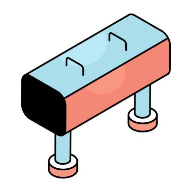 Çalışma tezgahının eşsiz bir tasarım simgesi 