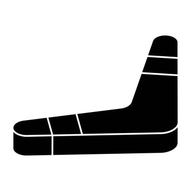 A unique design icon of boomerang 