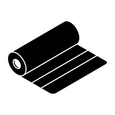 Yoga minderinin eşsiz bir tasarım simgesi