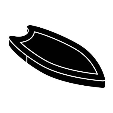 Macera tahtası simgesi, sörf tahtasının moda tasarımı