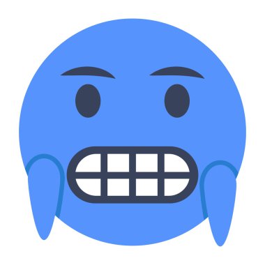 Soğuk yüzün premimium indirme simgesi