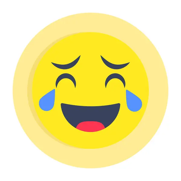 Gülen emojinin simge tasarımı