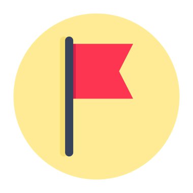 Bayrağın eşsiz tasarım simgesi