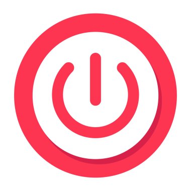 An icon design of shutdown