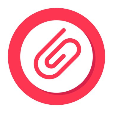 Kağıt atacının düzenlenebilir düz tasarım vektörü