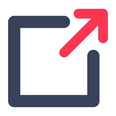 Yukarı doğru olan sağ köşe okunun düzenlenebilir düz tasarımı