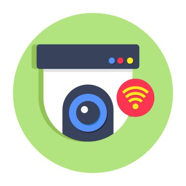 Akıllı ccTV kamerasının en iyi tasarım simgesi