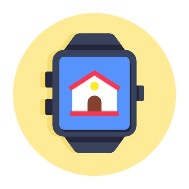 Akıllı seğirmenin renkli tasarım simgesi