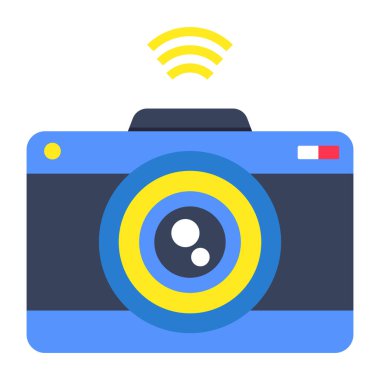 Akıllı kameranın mükemmel tasarım simgesi