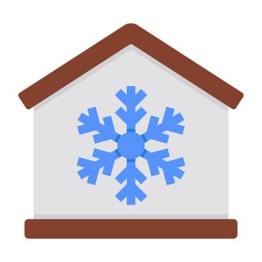 Ev klimasının modaya uygun tasarım simgesi