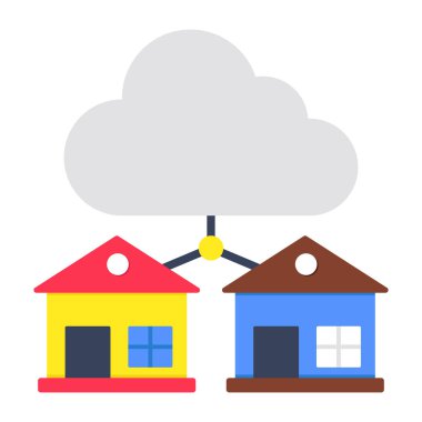 Cloud Home 'un yaratıcı tasarım simgesi