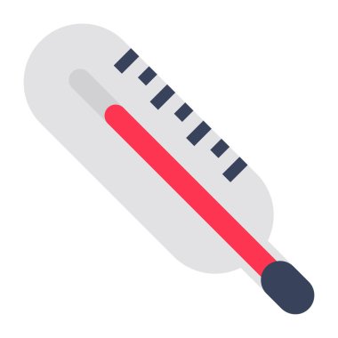 Dijital termometrenin düzenlenebilir tasarım simgesi