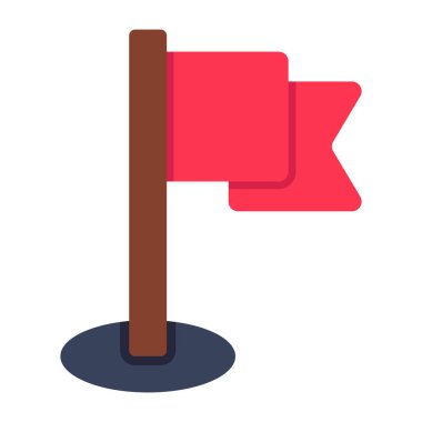 Bayrağın güzel bir tasarım simgesi