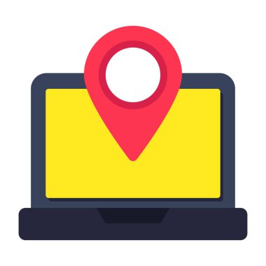 Çevrimiçi navigasyonun simge tasarımı