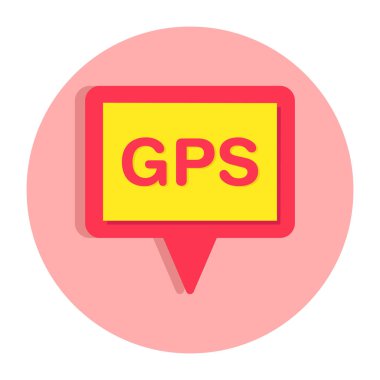 GPS sohbetinin mükemmel tasarım simgesi