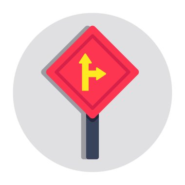 Sağ ve İleri Okun bir simge tasarımı