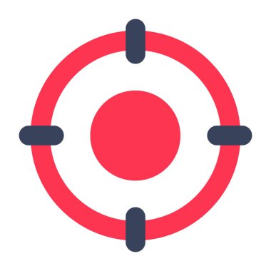 Odaklanmanın eşsiz tasarım simgesi