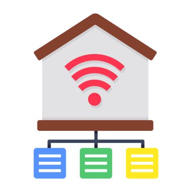 Zekice Bağlantının güzel bir tasarım simgesi