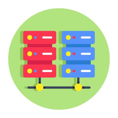 Veritabanı Ağı 'nın güzel bir tasarım simgesi