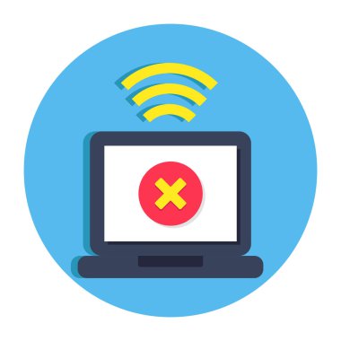 Dizüstü bilgisayarsız kaliteli dizayn simgesi