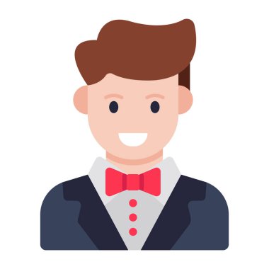 Damadın düzenlenebilir tasarım simgesi