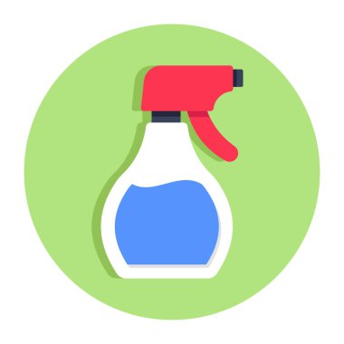 Saç spreyinin son moda vektör tasarımı