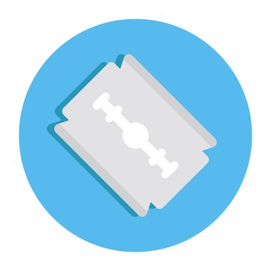 Jiletin kavramsal düz tasarım simgesi