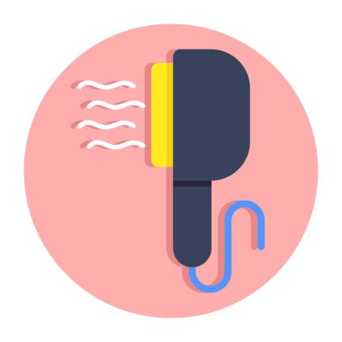 Saç kurutma makinesinin mükemmel tasarım simgesi