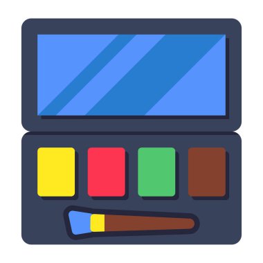 Göz farı kitinin modern tasarım simgesi