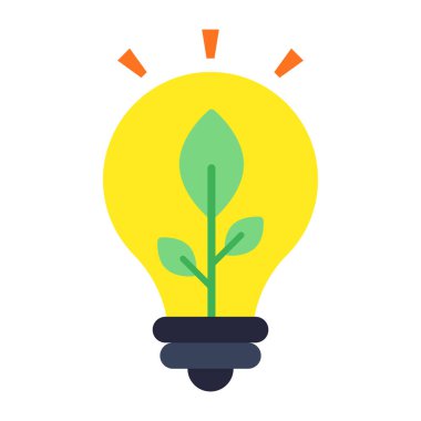 Ekonomi fikrinin yaratıcı tasarım simgesi