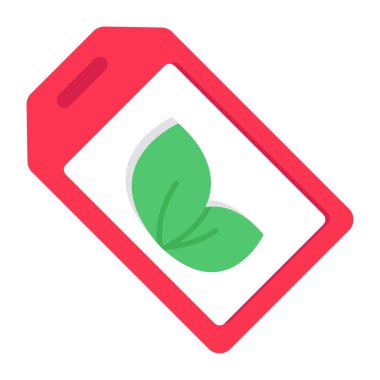 Eko etiketinin premimium indirme simgesi