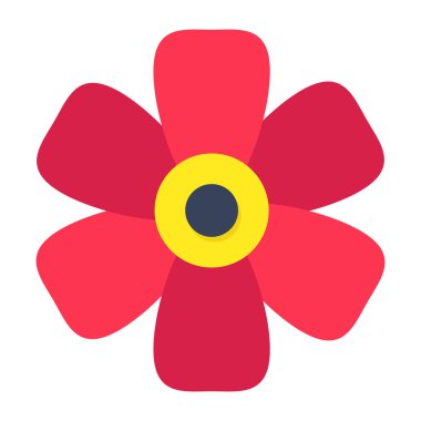 Çiçeğin güzel bir tasarım simgesi