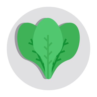 Ispanağın modern tasarım simgesi