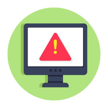 Sistem hatasının simge tasarımı