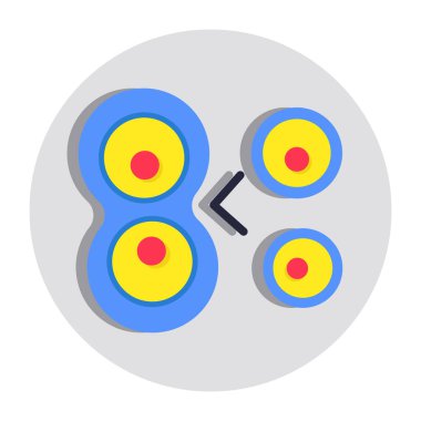 Hücre bölünmesinin premimium indirme simgesi